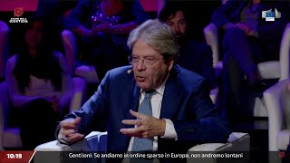 Salone della Giustizia 2024  Face to Face tra Paolo Gentiloni e Monetari Luigi Contu [upl. by Natanoy222]