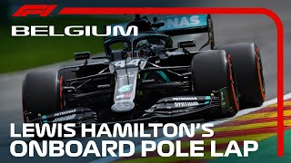 Lewis Hamiltons Pole Lap  2020 Belgian Grand Prix  Pirelli [upl. by Ahset]