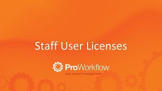 Staff User Licenses [upl. by Oliviero705]