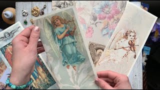 Easy Tall and Slim Angel Themed Junk Journal  Twelve Days of Gifts to Make Day 6 [upl. by Shena]