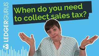 UPDATED eCommerce Sales Tax When Do Sellers Need to Collect [upl. by Ivonne]