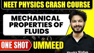 MECHANICAL PROPERTIES OF FLUIDS in 1 Shot All Concepts Tricks amp PYQs  NEET Crash Course  Ummeed [upl. by Ezarra778]