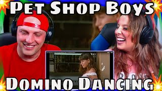 First Time Hearing Domino Dancing by Pet Shop Boys Official Video THE WOLF HUNTERZ REACTIONS [upl. by Nahama588]