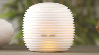 SpaRoom® Halo™ Ultrasonic Essential Oil Diffuser [upl. by Richlad]