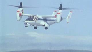 XV15 TiltRotor Takeoff and Maneuvering Test [upl. by Edalb]