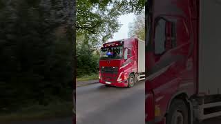 Volvo FH MARMIER automobile concessiontrailer trucker camionnage trucking trailering [upl. by Ahsaeym]