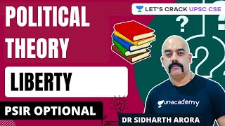 Political Theory  Liberty  PSIR Optional  Dr Sidharth Arora [upl. by Lamori]