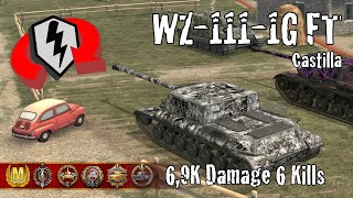 WZ1111G FT  69K Damage 6 Kills  WoT Blitz Replays [upl. by Eva]