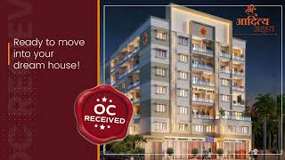 1 amp 2 BHK Flats In Panvel  Aaditya Constructions [upl. by Ardnua411]