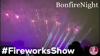 Epic Bonfire Night Fireworks at Battersea Park Explosive Night of Colours 🎆 Sound failure included [upl. by Euridice367]