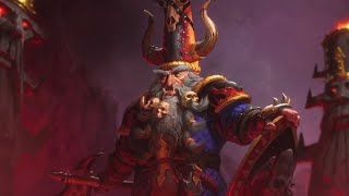 Zhatan the Black Chaos Dwarfs Campaign Cinematics  Total War Warhammer III [upl. by Darlleen]