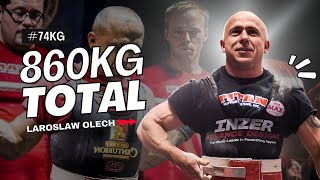 Jaroslaw Olech  1st Place 860Kg Total 74Kg  IPF World Powerlifting Championship 2024 [upl. by Edbert992]