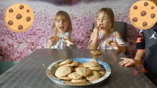 RECETTE DE COOKIES MOELLEUX RECETTE FACILE RAPIDE [upl. by Brookhouse]