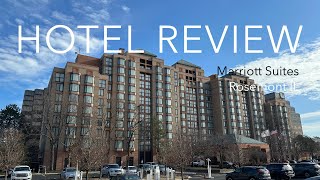 Hotel Review  Chicago Marriott Suites O’Hare  Rosemont IL [upl. by Jo Ann990]