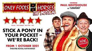 Only Fools and Horses The Musical 2021 trailer [upl. by Assilana]