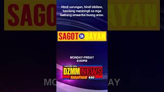 FANMADE DZMM News Sagot Sa Bayan Bumper 1 HD [upl. by Philender]