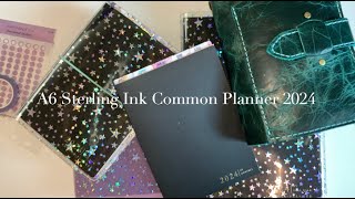 A6 Sterling Ink Common Planner 2024 or A5 [upl. by Erhart]