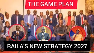 THE GAME PLAN RAILAS NEW STRATEGY 2027 RUTO KWISHA RAILA HOSTS LEADERS FROM WESTERN [upl. by Neenad686]