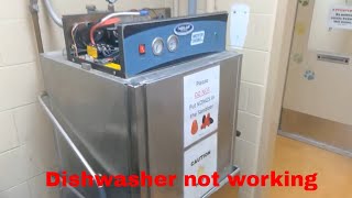 Champion Moyer Diebel Dishwasher is not working MD2000 [upl. by Lawton337]