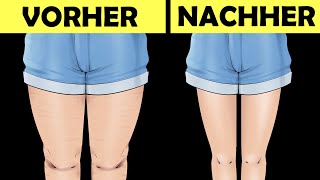 3 Übungen Für Schlanke Beine Schnell Oberschenkelfett Abnehmen [upl. by Asiret352]