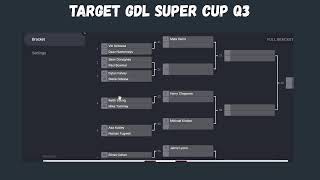 LIVE DARTS DRAW  GDL Super Cup Q3 [upl. by Coffee]