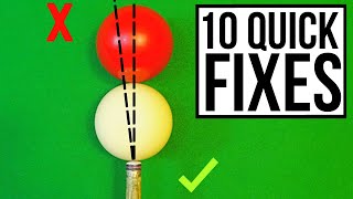 Snooker 10 Fastest Ways To Improve [upl. by Raveaux]