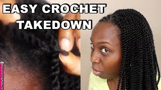 How to Remove Crochet Braids  3 Ways [upl. by Whitnell]