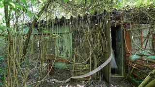 SCARY Abandoned HILLBILLY House In The Woods [upl. by Elleiad]