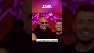 VIN DIESEL ON STAGE WITH DIMITRI VEGAS amp LIKE MIKE [upl. by Nerret]