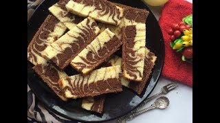 জেব্রা কেক  চুলায় তৈরি ॥ Without Oven Zebra Cake Recipe ॥ How To Make Zebra Cake [upl. by Osmond]