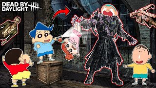 Shinchan Trolling Noob Killer In DBD With His Friends 😂🔥  Shinchan Playing Dead By Daylight 😱 [upl. by Bobinette]