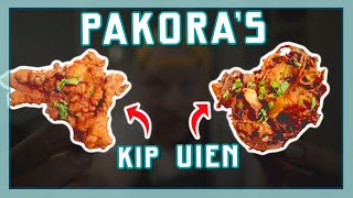 INDIASE SNACK DE PAKORA  EtenmetNick  How to [upl. by Emyaj]