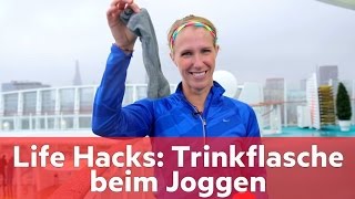 Life Hacks So nehmen Sie die Trinkflasche ohne Rucksack mit [upl. by Eerok30]