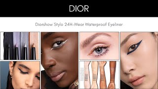 Diorshow Stylo 24H Wear Waterproof Eyeliner [upl. by Sylvie]