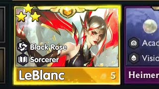 They added 5 Cost LeBlanc 3Star⭐⭐⭐ 1v9 TFT Set 13 [upl. by Laufer]