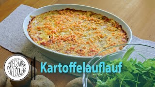 KartoffelauflaufKartoffelgratin von rohen Kartoffeln [upl. by Thanasi]