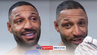 quotThey TRIED to get in my head ALL weekquot 🏆 Kell Brook reacts to his stoppage win over Amir Khan [upl. by Inalaeham]