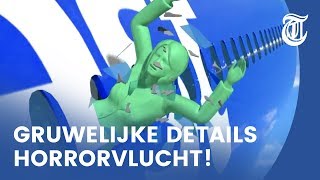 Kijk en huiver zo werd vrouw uit vliegtuig gezogen [upl. by Obie427]