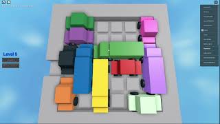 Roblox  Parking Panic  puzzle game [upl. by Eelhsa]