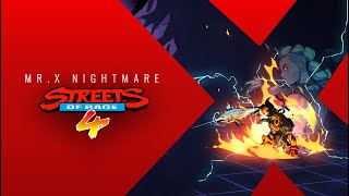 Streets of Rage 4  Mr X Nightmare DLC reveal [upl. by Monjan259]