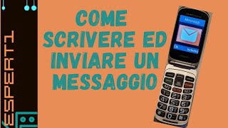 Come scrivere ed inviare un messaggio con un cellulare Brondi [upl. by Elroy944]