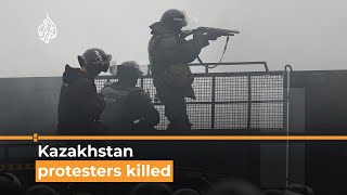 Kazakhstan ‘Protesters and police killed’ as unrest grows [upl. by Boone]