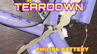 Philips LiIon Battery Teardown teardown liionbattery philipshealthcare [upl. by Ayhay]