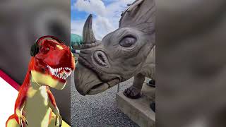 A TREX does a Try Not To Laugh Challenge Dinosaur Memes [upl. by Trebloc]