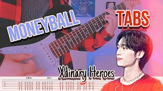 Xdinary Heroes  MONEYBALL Guitar TABS By kookieguitar [upl. by Garner802]