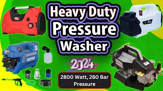 Top 4 Best Heavy Duty Pressure Washer In India 2024  Heavy Duty Car Washer [upl. by Benita]