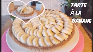 Tarte à la Banane étape par étape par FAIT MAISON تارت بالموز مرحلة بمرحلة [upl. by Eziechiele559]