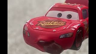 Dinoco’s All Mine Crash But Every Car Is Lightning McQueen Stop Motion “Remake” [upl. by Hoxsie762]