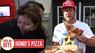 Barstool Pizza Review  Romos Pizza Glenmont NY [upl. by Nahsin]