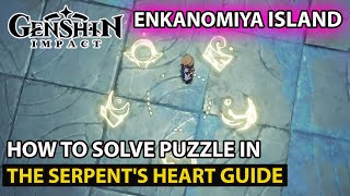 Genshin Impact  How To Solve Puzzle In The Serpents Heart  The Heart Of Ouroboros Riddle Guide [upl. by Philcox]